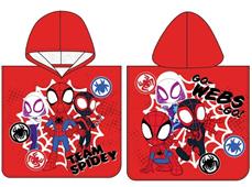 Spidey and His Amazing Friends Poncho badhandduk med huva