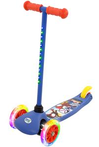 Spidey Tilt & Glo 3-hjulig Sparkcykel med LED-ljus