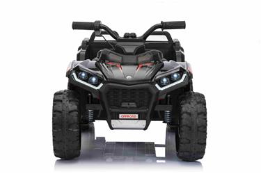 Sport EL-ATV 22,2 V med 6 hjul, litiumbatteri, lädersäte - svart-3