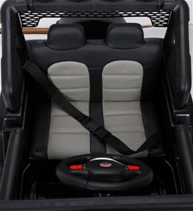 Sport SUV 4x4 elbil 12v m/4x45W + Gummihjul + fjärrk.-10