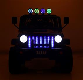 Sport SUV 4x4 elbil 12v m/4x45W + Gummihjul + fjärrk.-5