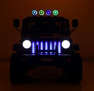 Sport SUV 4x4 elbil 12v m/4x45W + Gummihjul + fjärrk.-5
