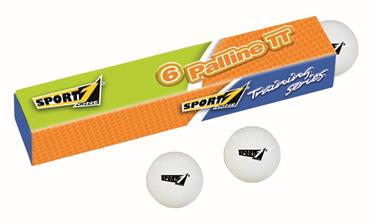 Sport1 Bordtennis bollar 40mm '''Training''(6 st.)