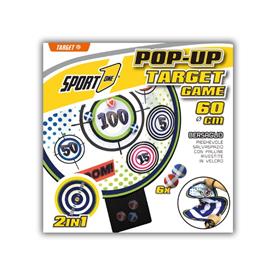 Sport1 Bulls Eye Target 2-i-1 Pop-Up kastspel-3