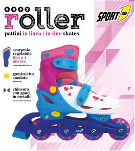 Sport1 ''Easy Roller'' Pink inlines Rullskridskor till barn-3