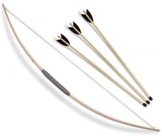 Sportbåge 120 cm m/3 pilar med stopp