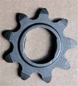 Sprocket 25H 6mm 9T för GreenPower, Xtreme och Black/Red 500W/800W