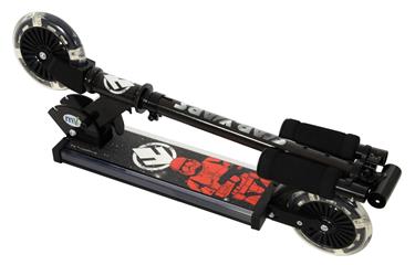 Star Wars Dark Side Fällbart sparkcykel med Ljusande Hjul-5