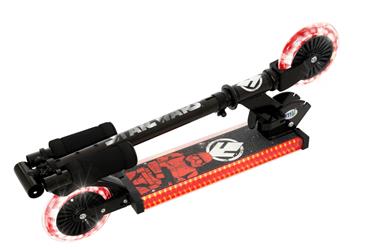 Star Wars Dark Side Fällbart sparkcykel med Ljusande Hjul-8