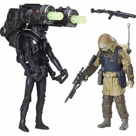 Star Wars R1 Twin Rebel Commando Pao & Death Trooper figurer 9,5cm-2