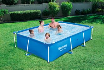 Steel Pro Deluxe Splash pool 2.59m x 1.70m x 61cm-2