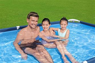 Steel Pro Deluxe Splash pool 259 x 170 x 61 cm -8