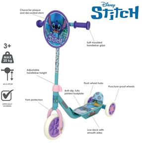 Stitch Deluxe Trehjulig Sparkcykel-6
