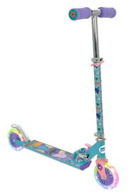 Stitch Hopfällbar Sparkcykel med Lysande Hjul