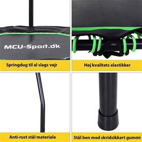  MCU-Sport Fitness studsmatta Octagon hopfällbar,handtag 122cm, grön-4