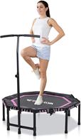 MCU-Sport Fitness Studsmatta Octagon hopfällbar,handtag 122cm, pink