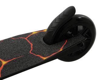 Stunted Vulcan Stuntsparkcykel – Svart/Orange-4