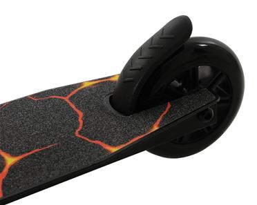 Stunted Vulcan Stuntsparkcykel – Svart/Orange-4