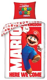Super Mario Bros Movie Påslakanset 140 x 200 cm - 100 procent bomull