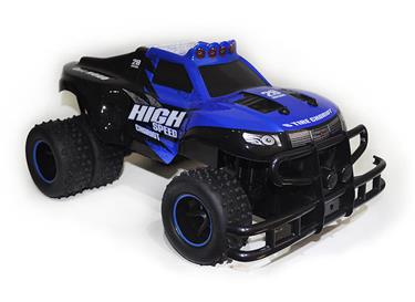 Superior High Speed RC Truck 2.4G 1:10, Blå-5