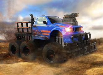 Superior Off-Road 6x6 RC Truck 1:10, Blå-2