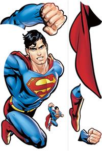 Superman DAY OF DOOM Gigant Wallsticker-3