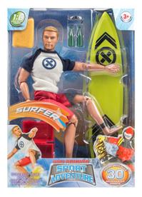 Surfer Action Figur med tillbehör 30,5 cm-2