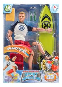 Surfer Action Figur med tillbehör 30,5 cm-2