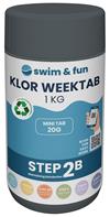 Swim & Fun Klor WeekTab 20 g, 1 kg