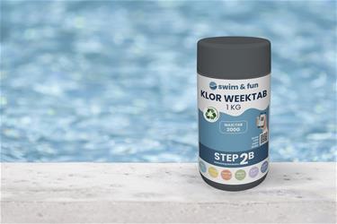 Swim & Fun Klor WeekTab tabletter 200 g, 1 kg-2