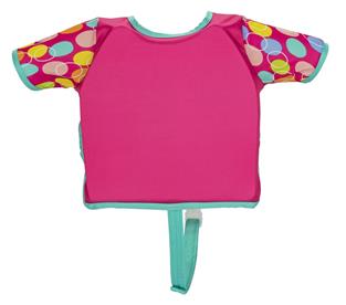 Swim Safe ABC Sim Träningsväst UPF 50+ m/ärmar, Skum 11-30 kg Pink-2