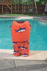 Swim Safe Flytdräkt 3-6 år, haj-3