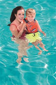 Swim Safe Simstöd till övade 1-3 år, haj-8