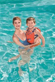 Swim Safe Simstöd till övade 3 - 6år, haj-7