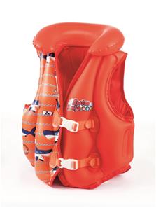 Swim Safe Uppblåsbar Väst Deluxe (tyg foder) 3-6 år, haj