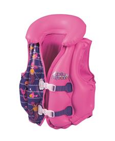 Swim Safe Uppblåsbar Väst Deluxe (tyg foder) 3-6 år, sjöjungfru