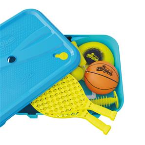Swingball 3-i-1 Stångtennis + StångFotboll + Basket Multiplay-4