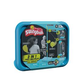 Swingball 3-i-1 Stångtennis + StångFotboll + Basket Multiplay-6