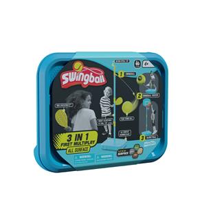 Swingball 3-i-1 Stångtennis + StångFotboll + Basket Multiplay-6