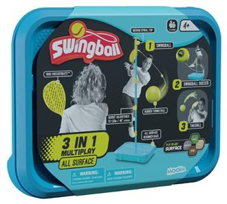 Swingball 3-i-1 Stångtennis + StångFotboll + TailBall Multiplay-7