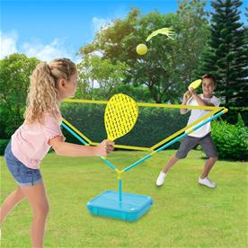 Swingball 5-in-1 Tailball + Stångtennis + Volleyboll + Fotboll + Kastskiva-11