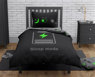 Teenager Sleep Mode-sängkläder 140x200 cm – 100 procent bomull-3