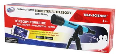  Tele-science  30X Stjärnkikare/teleskop till barn -2