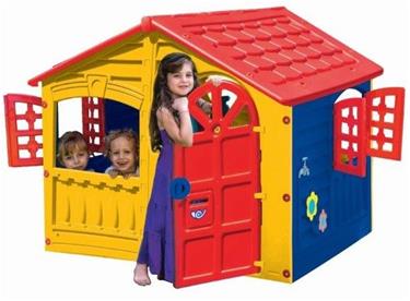 The House of Fun Lekstuga i plast, flerfärgad
