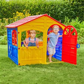 The House of Fun Lekstuga i plast, flerfärgad-5