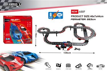 Thunder Track elektronisk racerbana 1:64 553 cm-2