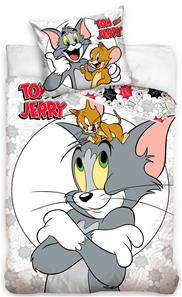 Tom och Jerry Påslakanset 150 x 210 cm - 100 procent bomull