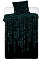 Tonårs-sängkläder Matrix 140 x 200 cm – 100 % bomull