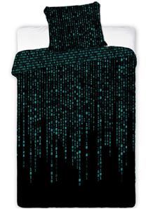 Tonårs-sängkläder Matrix 140 x 200 cm – 100 % bomull