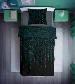 Tonårs-sängkläder Matrix 140 x 200 cm – 100 % bomull-4